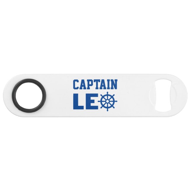 Abrebotellas De Bar Capitán Leo (Anverso (Horizontal))
