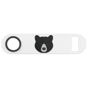 Abrebotellas De Bar Cara del oso negro