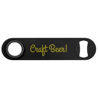 Abrebotellas De Bar Cerveza del arte - negro del oro