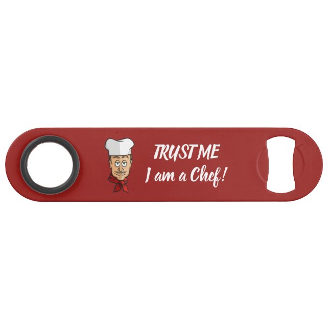Abrebotellas De Bar Chef (Anverso (Horizontal))