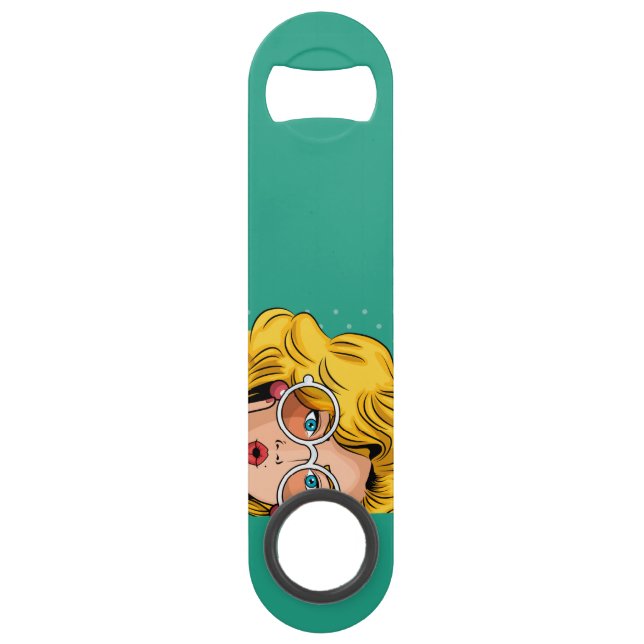 Abrebotellas De Bar Chica #1 (Anverso)