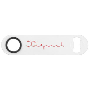 Abrebotellas De Bar Chili Capsaicin Fórmula Química Molecular