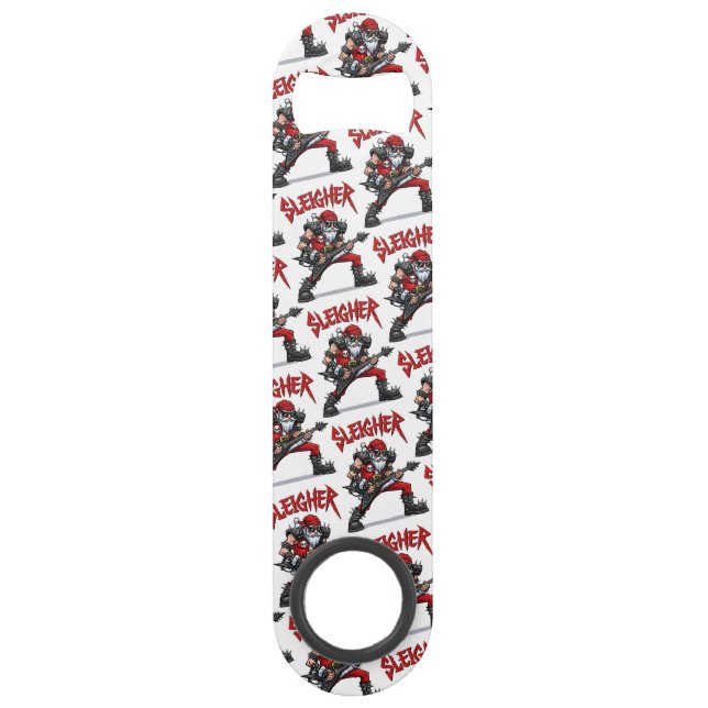 Abrebotellas De Bar Christmas Stainless Steel Bottle Opener (Anverso)