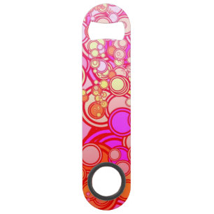 Abrebotellas De Bar Círculos retros