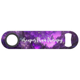 Abrebotellas De Bar Cita divertida para beber Resumen de cristales sub