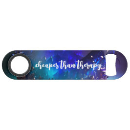 Abrebotellas De Bar Cita divertida para beber Resumen de cristales sub