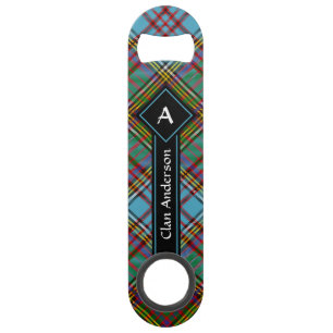 Abrebotellas De Bar Clan Anderson Tartan Bar Key