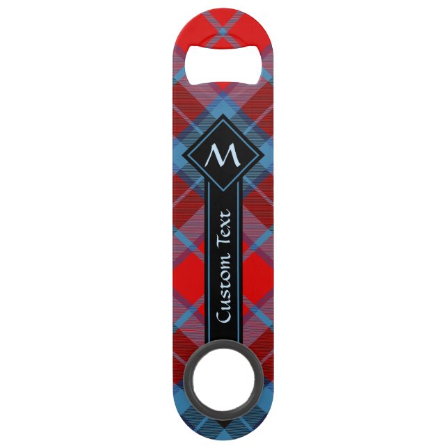 Abrebotellas De Bar Clan MacTavish Tartan (Anverso)