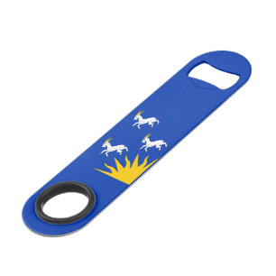 Abrebotellas De Bar Clave de barra de bandera de Merionethshire