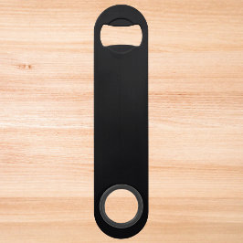 Abrebotellas De Bar Color sólido negro