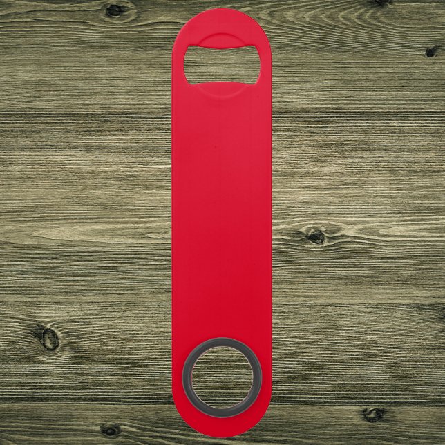 Abrebotellas De Bar Color sólido rojo Cadmio (Subido por el creador)