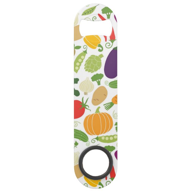 Abrebotellas De Bar Comida en un fondo blanco (Anverso)