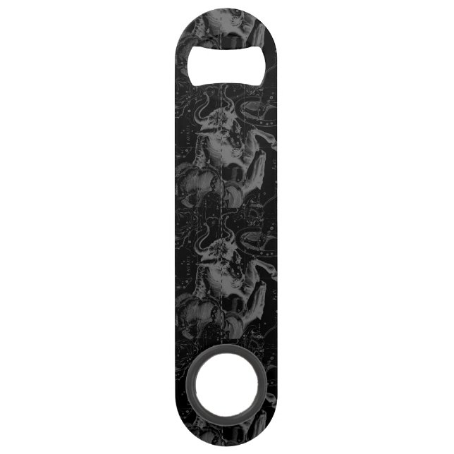 Abrebotellas De Bar Constelación de Taurus de época por Hevelius (Reverso)