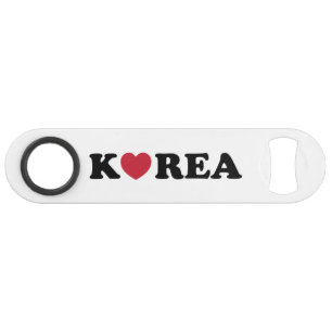 Abrebotellas De Bar Corazón de amor de Corea