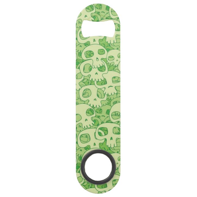 Abrebotellas De Bar Cráneos frescos (Anverso)