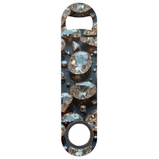 Abrebotellas De Bar Diamond Opener Accesorio luce un diamante real