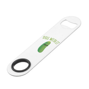 Abrebotellas De Bar Dill divertido con ese chiste de pepino