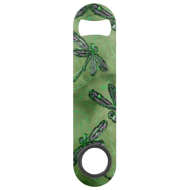 Abrebotellas De Bar Dragonflies alga púrpura (Anverso)