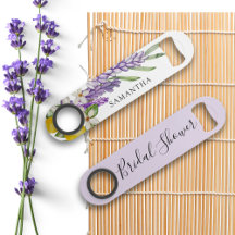 Ducha de novia moderna de lémones y lavanda
