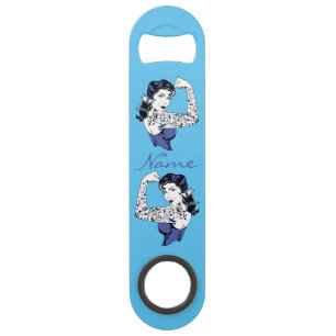 Abrebotellas De Bar El brazo Chica del tatuaje arriba Thunder_Cove