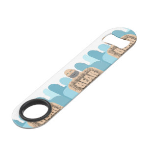 Abrebotellas De Bar El hombre oso calvo musculoso de SlipperyJoe carri