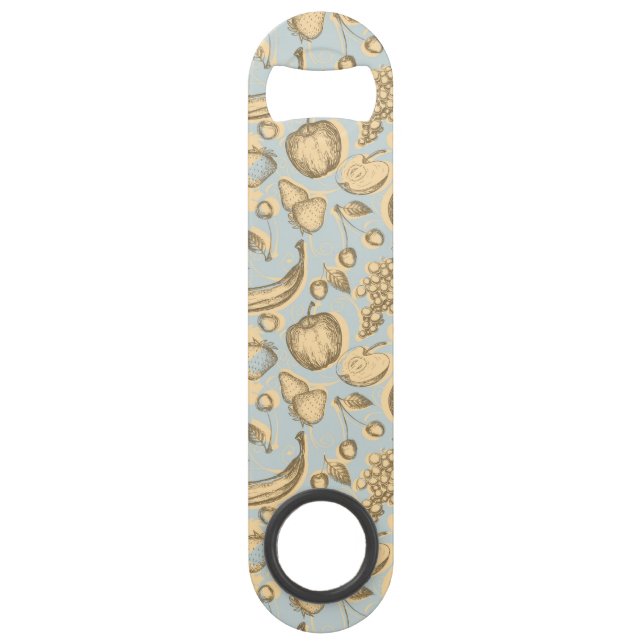 Abrebotellas De Bar El vintage da fruto modelo (Anverso)