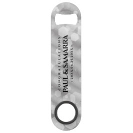 Abrebotellas De Bar Elegante 10° Aniversario del Boda Tin