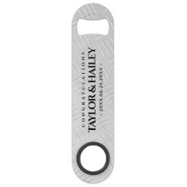 Abrebotellas De Bar Elegante 11ª celebración del Aniversario del Boda