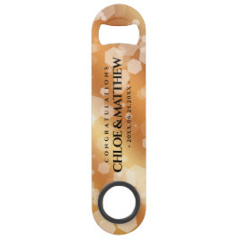 Abrebotellas De Bar Elegante 7.º 22° Aniversario del Boda de Cobre