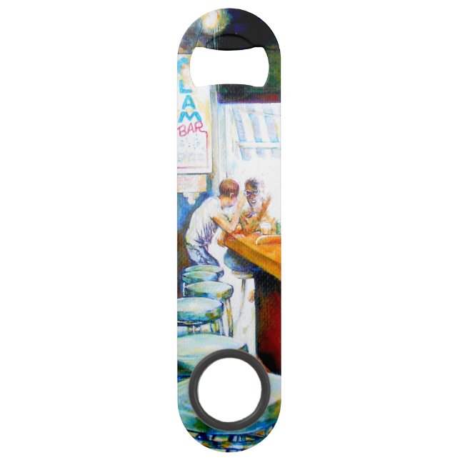 Abrebotellas De Bar Emocional a motivador, lógica a justificar (Anverso)