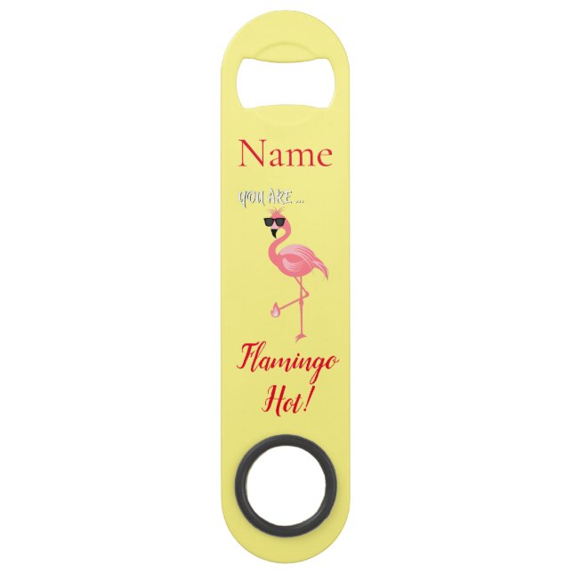Abrebotellas De Bar Eres Flamingo Hot Thunder_Cove (Anverso)