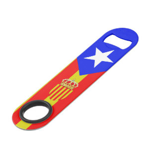 Abrebotellas De Bar Escudo de armas de la bandera catalana