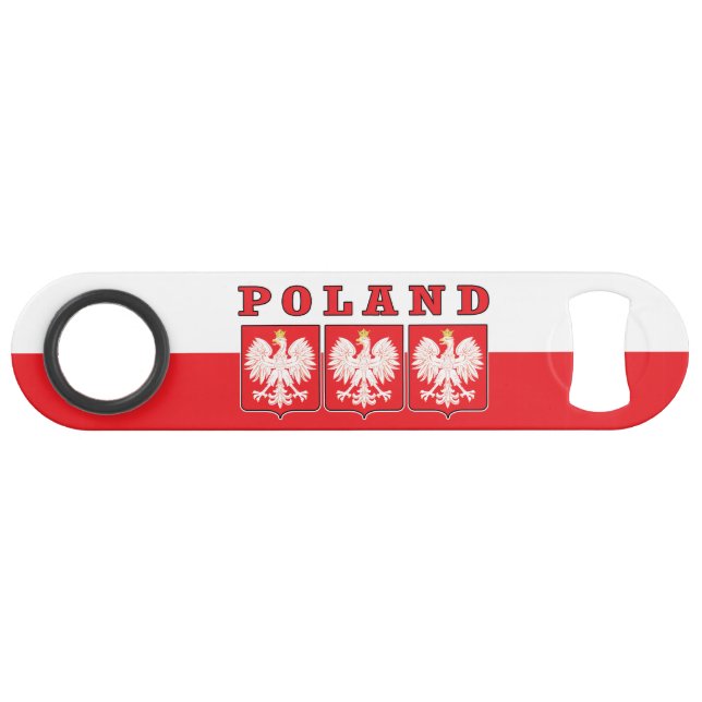 Abrebotellas De Bar Escudos de águila de Polonia (Anverso (Horizontal))