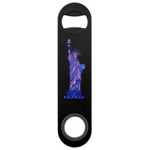 Abrebotellas De Bar Estatua de la Libertad-Nueva York-4 de julio-