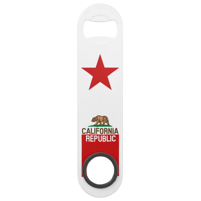 Abrebotellas De Bar Estrella de la bandera del estado de la REPÚBLICA (Reverso)