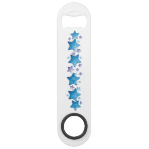 Abrebotellas De Bar Estrellas azules