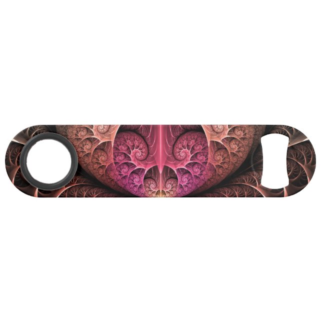 Abrebotellas De Bar Fantasía irreal abstracta arte fractal (Anverso (Horizontal))