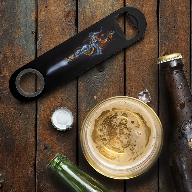 Abrebotellas De Bar Fantasía por la espada del Dragón Rojo (Subido por el creador)
