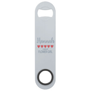 Abrebotellas De Bar Fiesta de novias y bodas 5 Chica de flores del cor