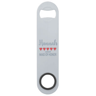 Abrebotellas De Bar Fiesta de novias y bodas 5 doncella de honor del c