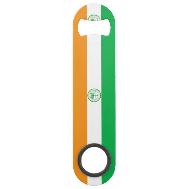 Abrebotellas De Bar Flag of Miami, Florida Speed Bottle Opener (Anverso)