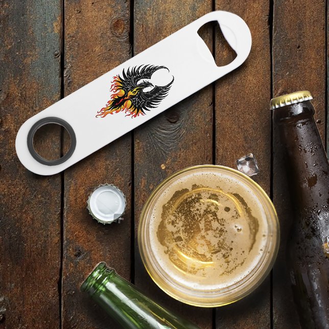 Abrebotellas De Bar Flamas tribales Phoenix Firebird (Subido por el creador)