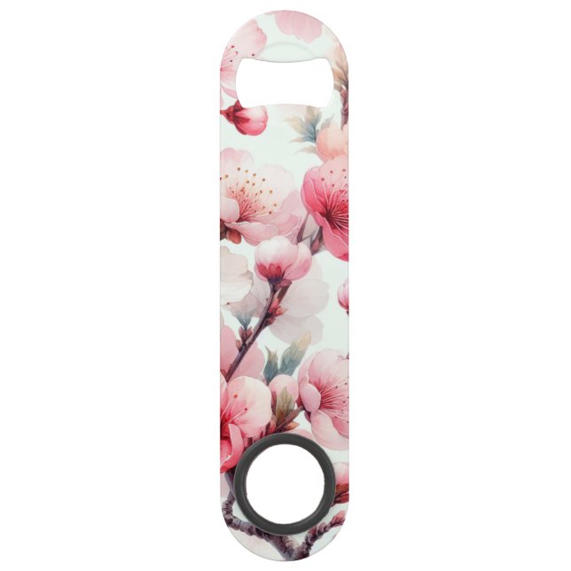 Abrebotellas De Bar Flor de Cerezo (Anverso)