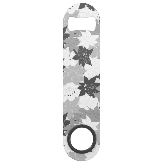 Abrebotellas De Bar Flor Lirio Elegante (Anverso)