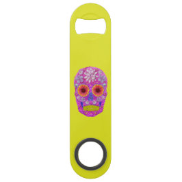 Abrebotellas De Bar Flor Skull 2