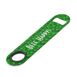 Abrebotellas De Bar Floral moderna de cuatro hojas