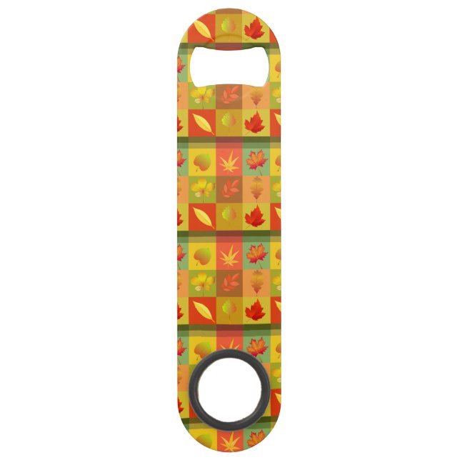 Abrebotellas De Bar Foliage otoño deja a Thunder_Cove (Anverso)