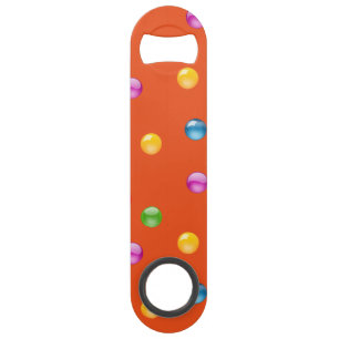 Abrebotellas De Bar Fondo Multicolor Shiny Polkadot Confetti DIY