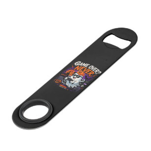 Abrebotellas De Bar Game Over Nunca Divertido Fantasma de Gamer Hallow