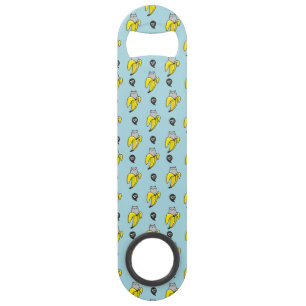 Abrebotellas De Bar Gato en banana